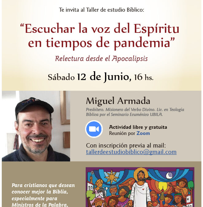 Escuchar la voz del Espíritu en tiempos de pandemia