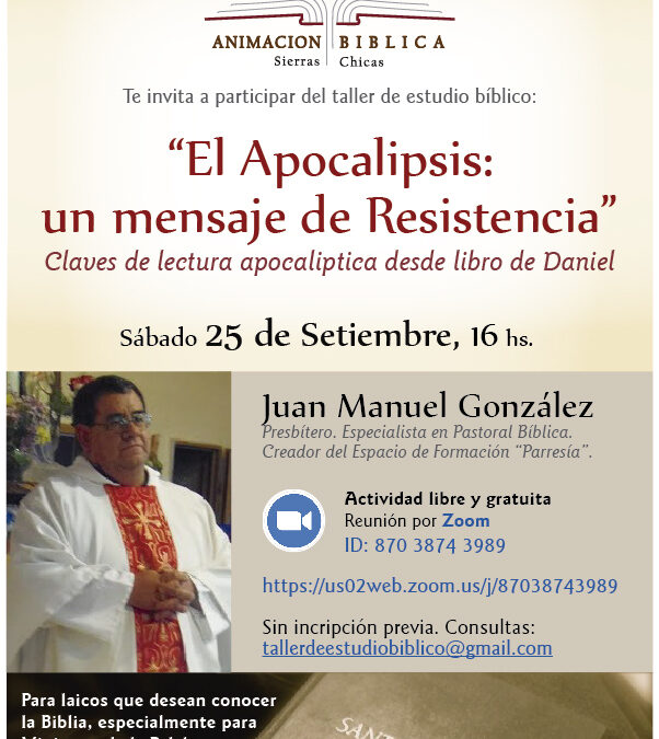 El Apocalipsis: un mensaje de Resistencia.