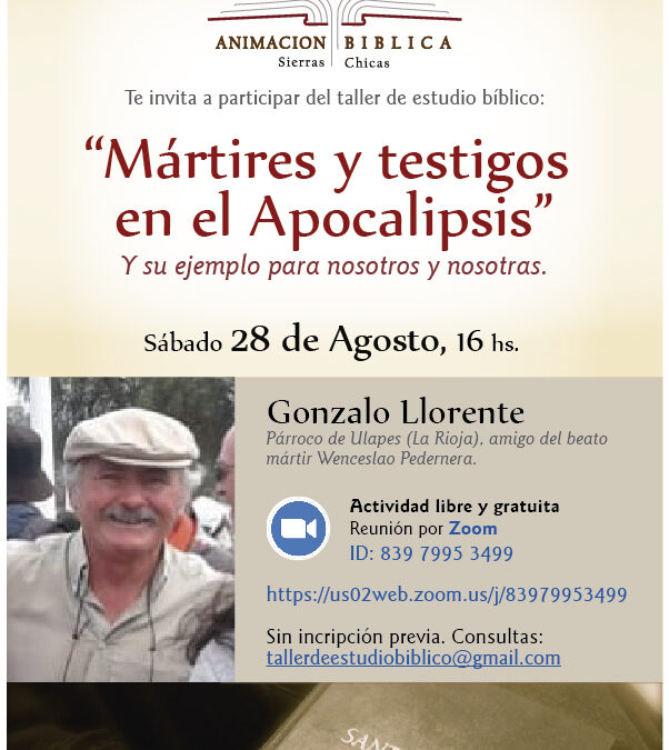 Mártires y testigos en el Apocalipsis.
