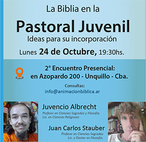 La Biblia en la Pastoral Juvenil 2° Encuentro