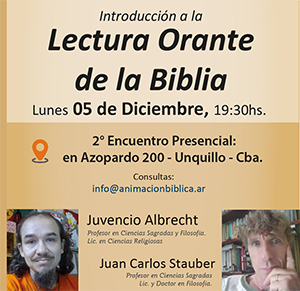 Lectura Orante de la Biblia 2° Encuentro