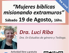 Mujeres bíblicas misionando extramuros