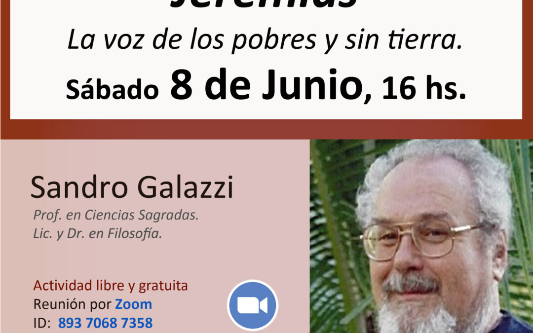 Jeremías – La voz de los pobres y sin tierra