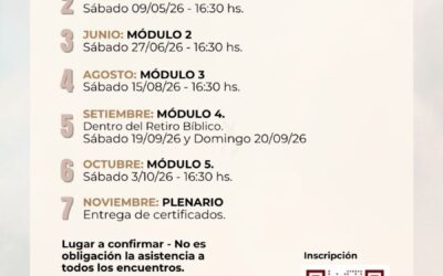 ENCUENTROS PRESENCIALES: CURSO DE APOYO ABC DE LA BIBLIA